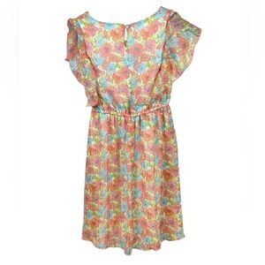 Colorful Floral Kids Dress